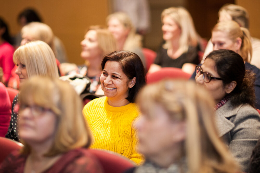The audience at a Soul Tribe event